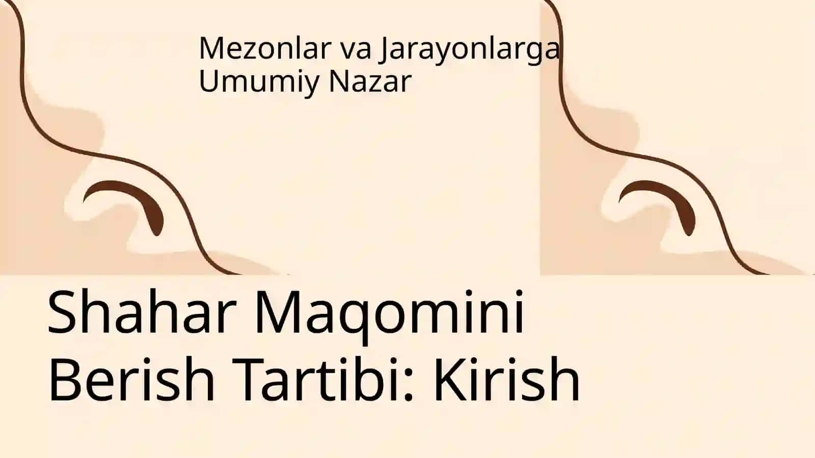 Shahar maqomini berish tartibi: mezonlar va jarayonlar 3