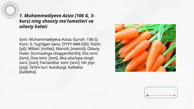 Muhammadiyeva Aziza 3
