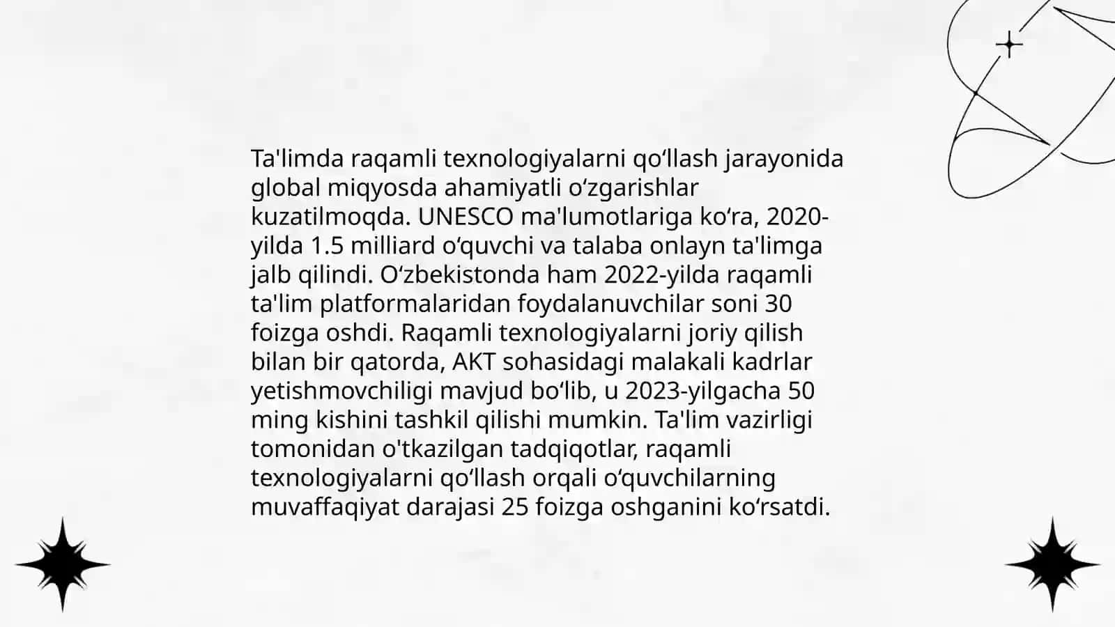 Ta'limda raqamli texnologiyalarni qo‘llash 3