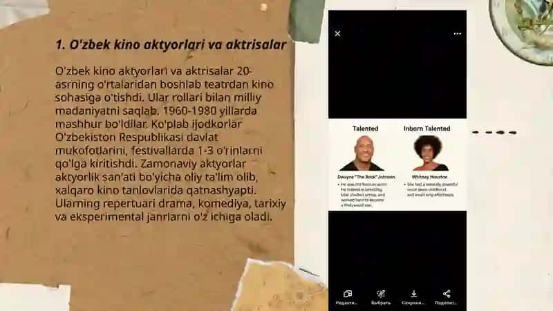 O'zbek kino aktyorlari va aktrisalar 3