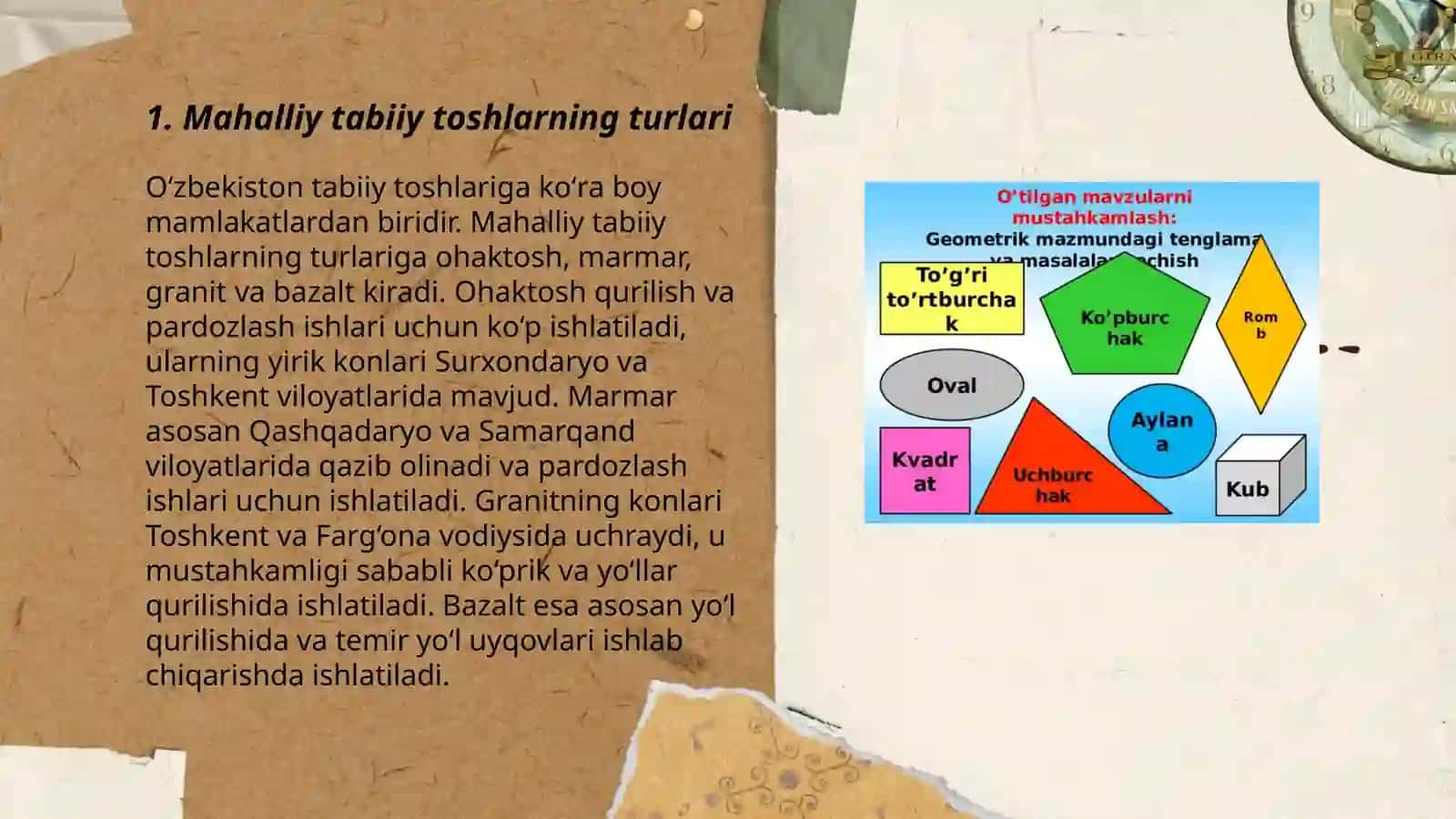 Mahalliy tabiiy tosh materiallar 3
