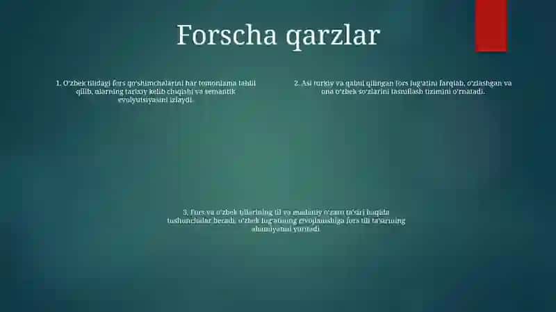 OʻZbek Tili Leksikasining Boyish Manbalari. Sohaga Oid O'Z Va O'Zlashgan So'Zlar Tasnifi 3