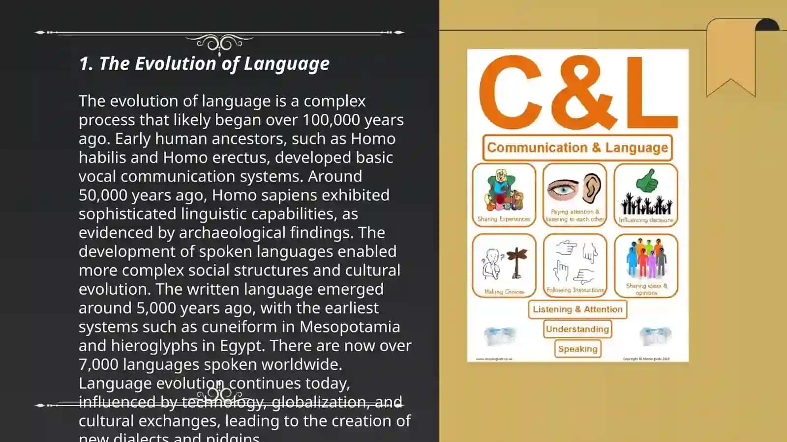 Language and Communication 3
