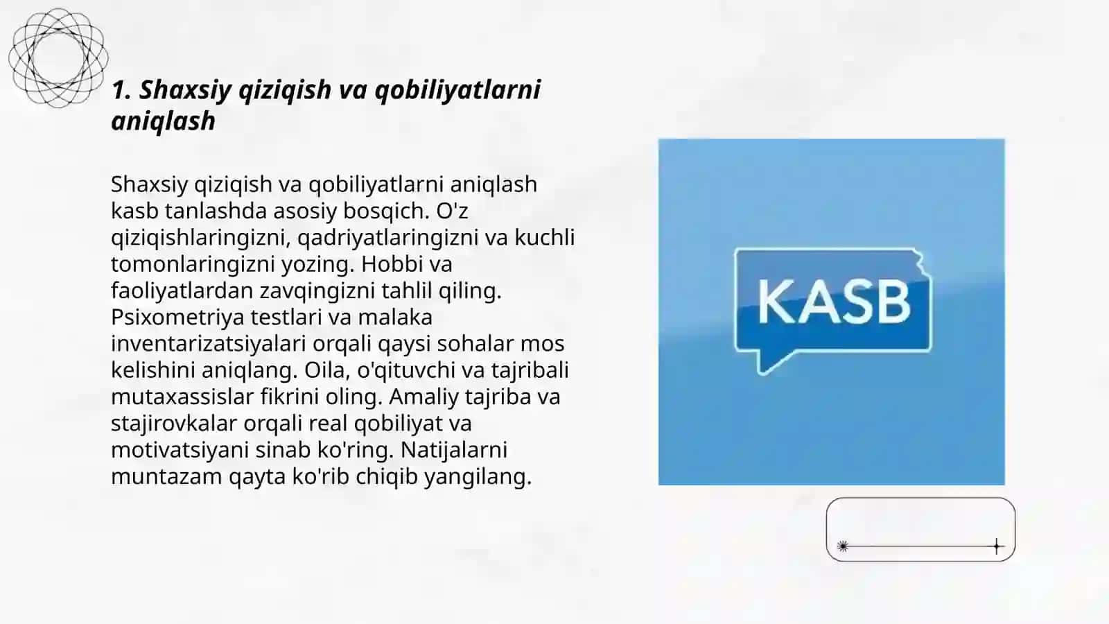 Kasb Tanlashda Adashmaslik 3