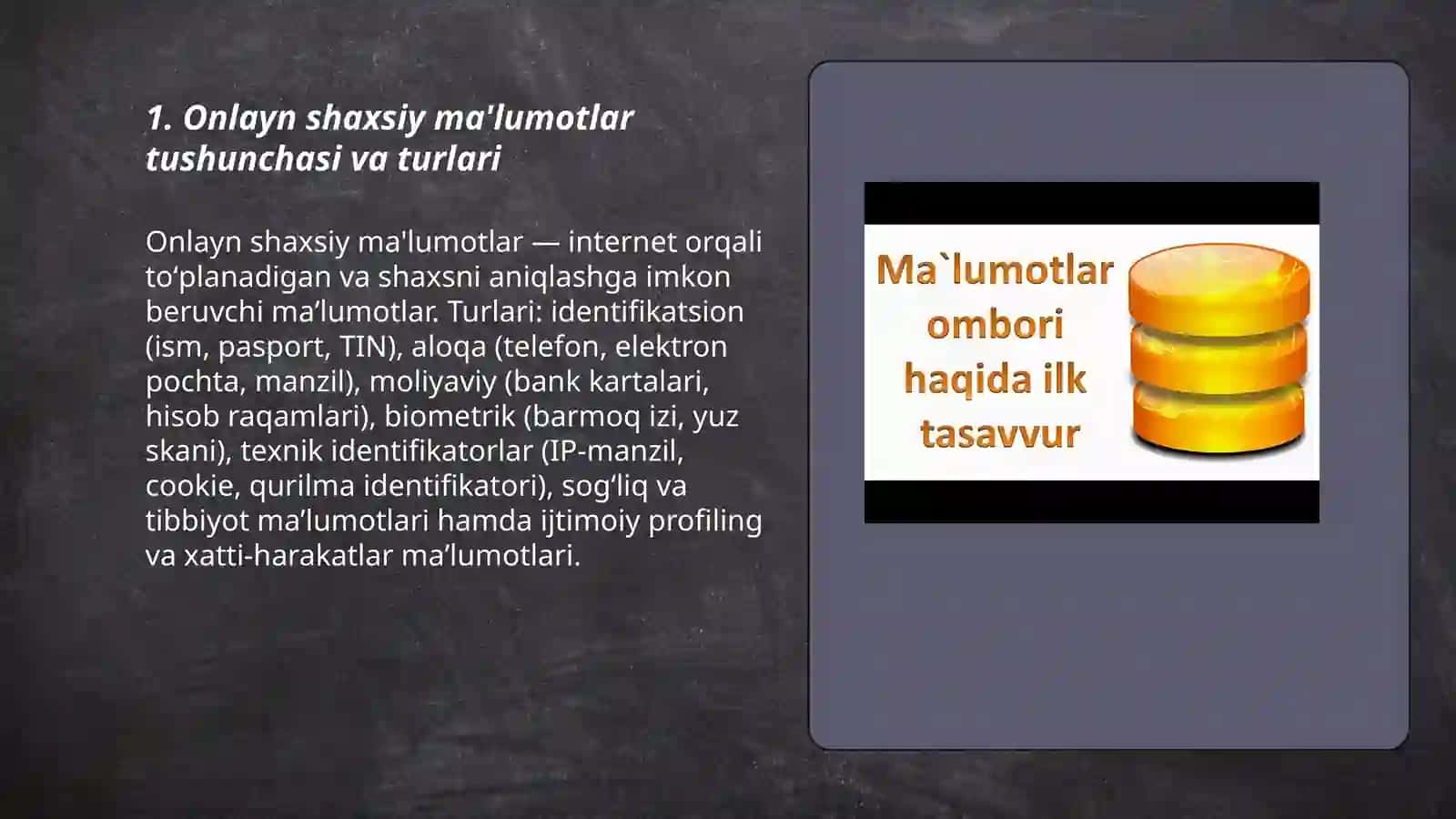 Onlayn shaxsiy maʼlumotlar: xavf va himoya 3