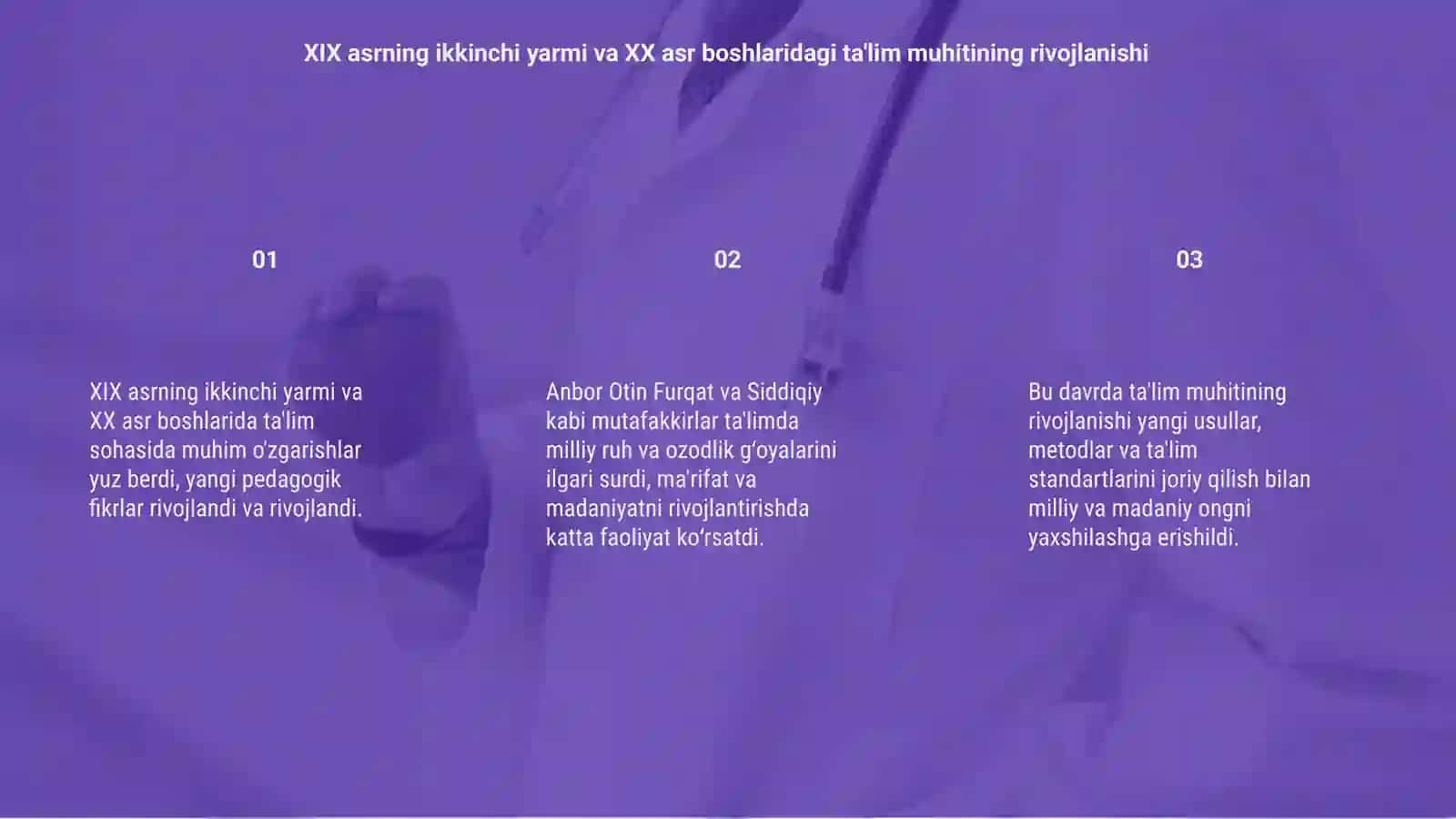 Ta'lim va pedagogik fikrlar 3