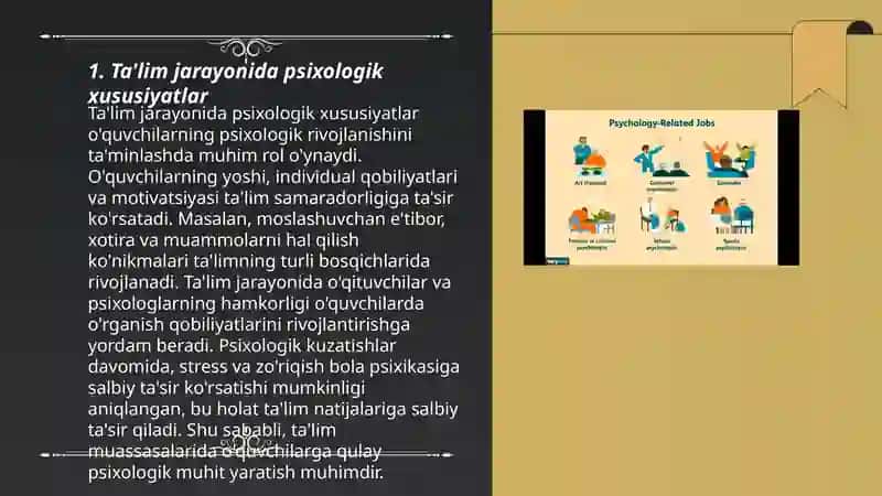 Ta'lim va tarbiya psixologiyasi 3