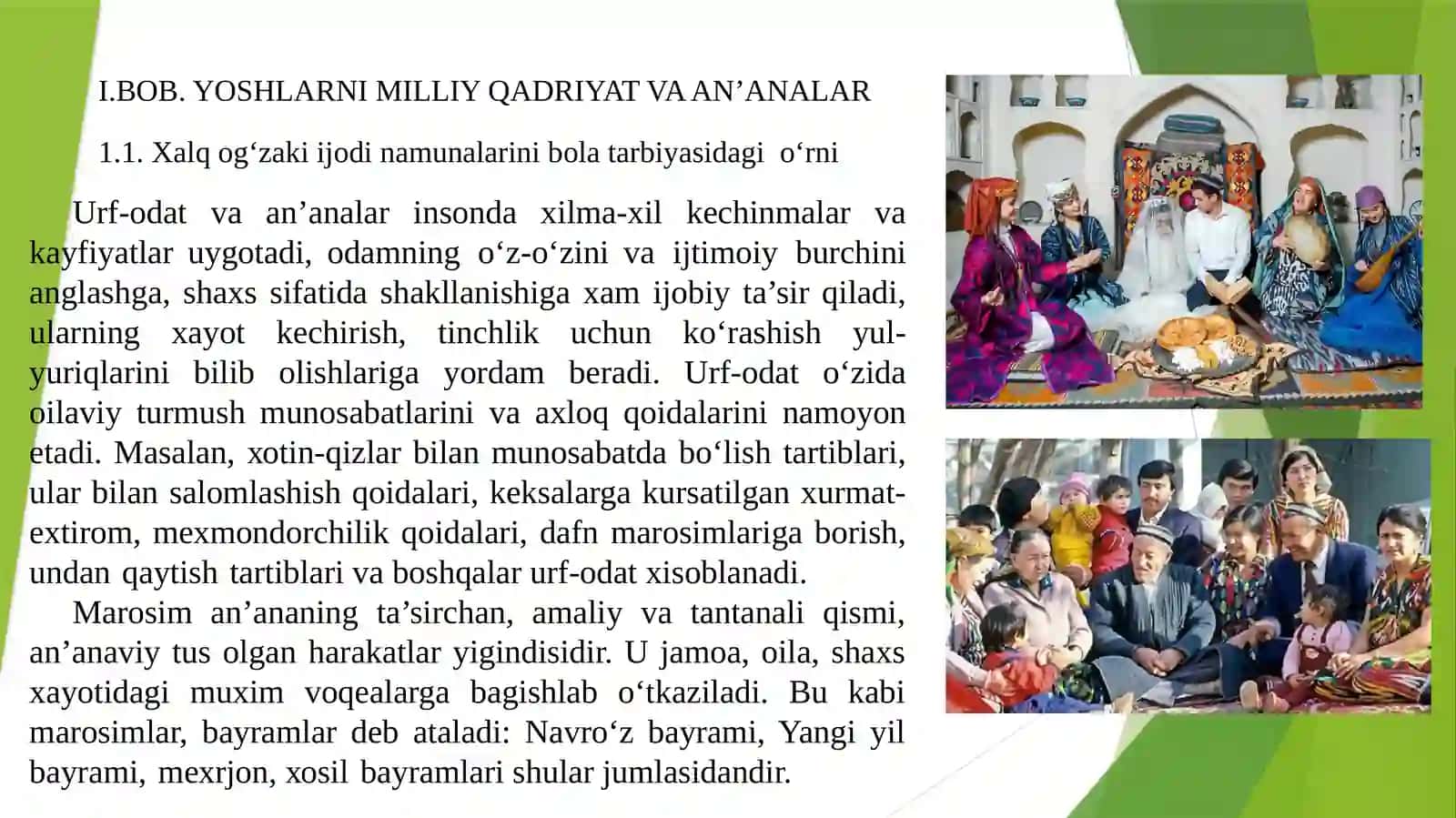 Milliy Qadriyatlar va An’analar Orqali O‘quvchilarni Tarbiyalash Yo‘llari 3