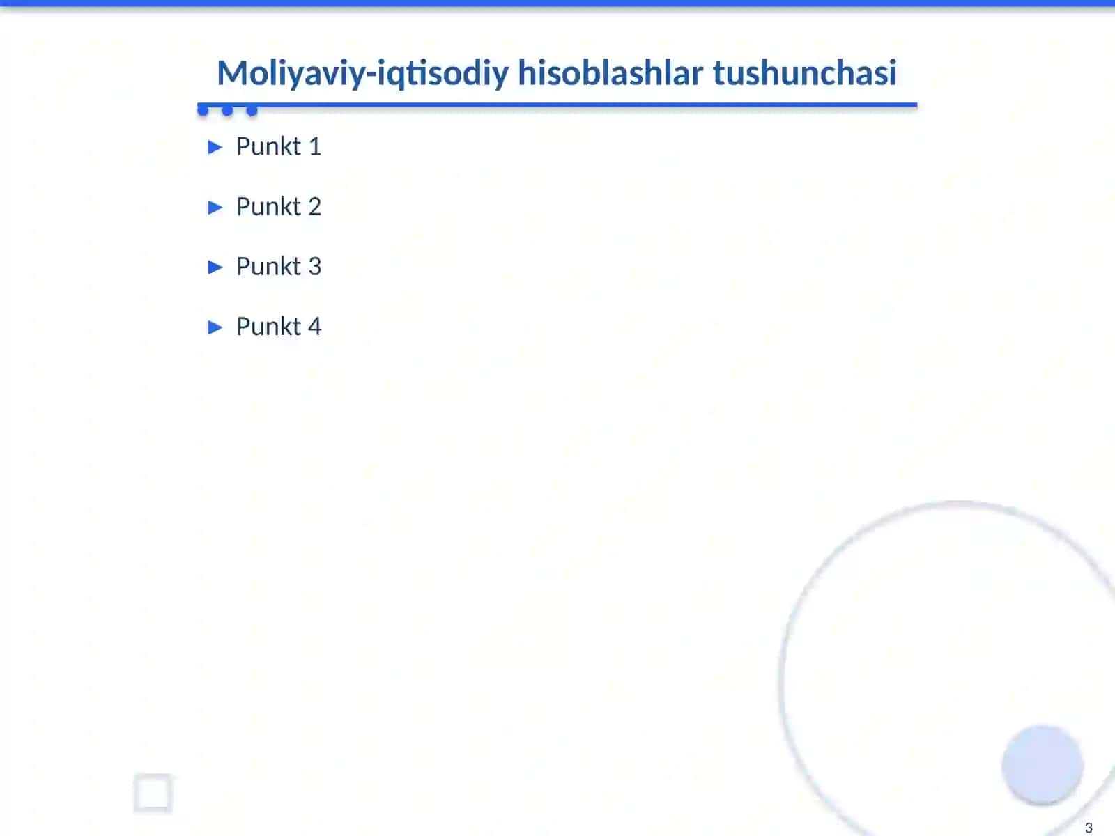 Moliyaviy-iqtisodiy hisoblashlarning modellari va metodlari 3