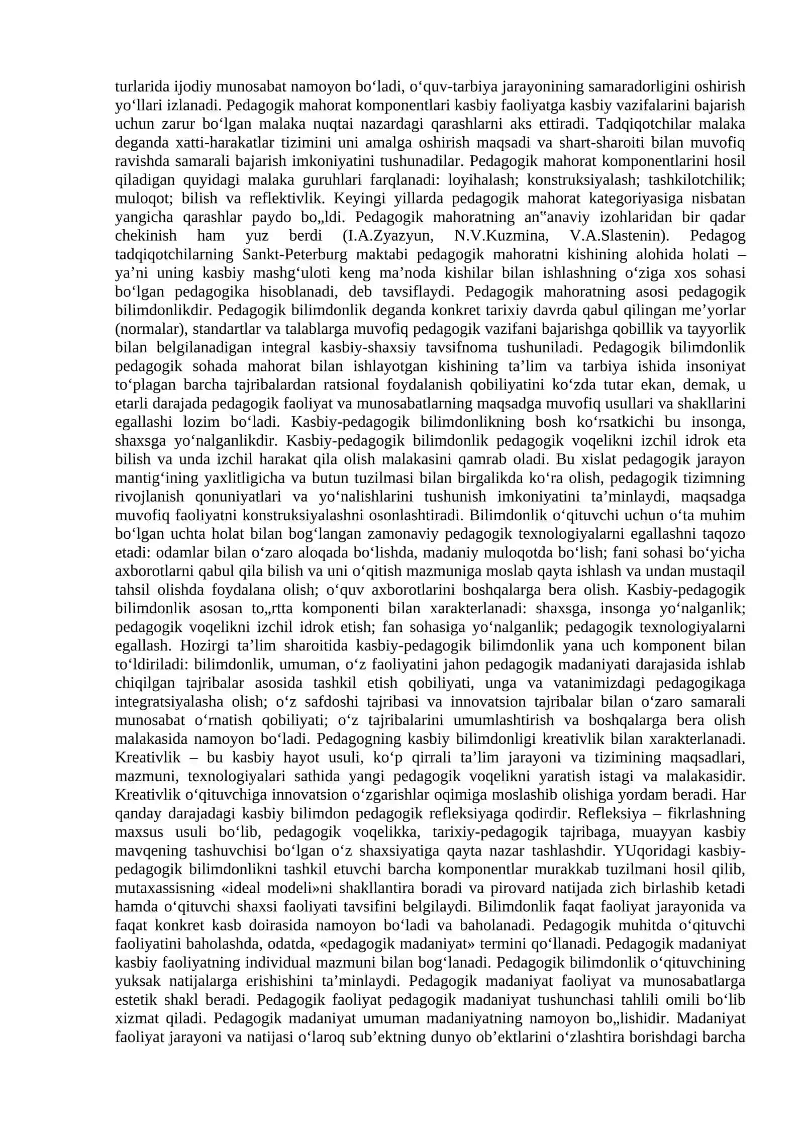 Pedagogik mahorat fani haqida tushuncha 3