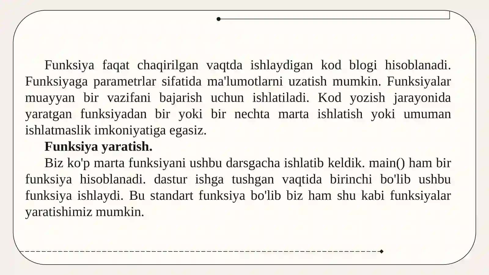 Funksiyalar 3