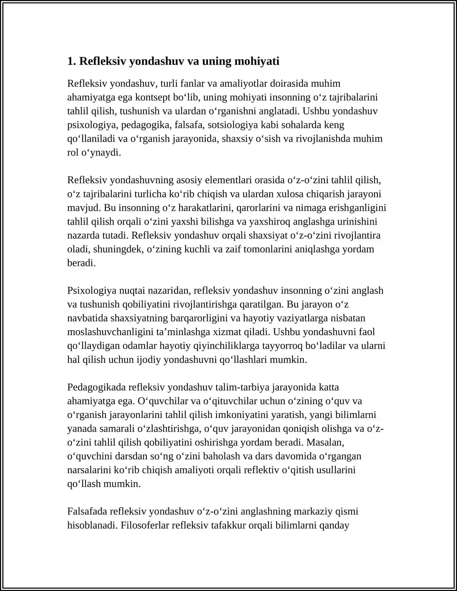 KASBIY MOXIYATNI RIVOJLANTIRISHDA REFLEKSIV AKMEOLOGIK YONDASHUV 3