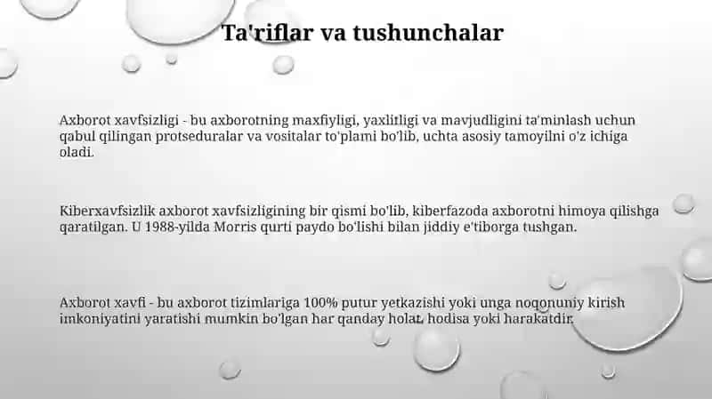 Zamonaviy axborot tahdidlarini aniqlash va tahlil qilish 3