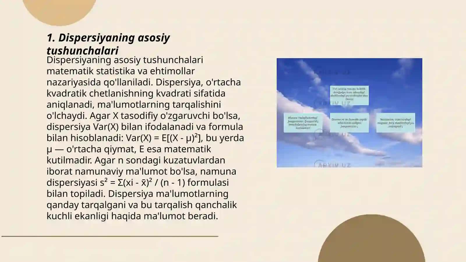 Despersiya Despersiya Turlari 3