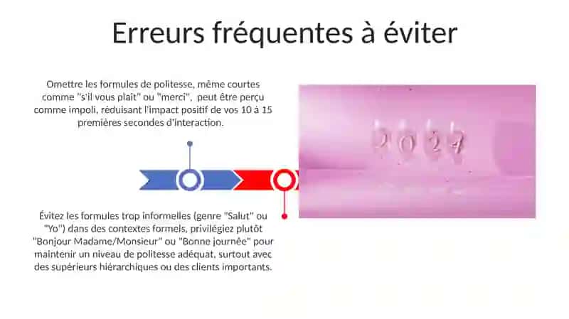 Formules de politesse pour saluer et conger 3