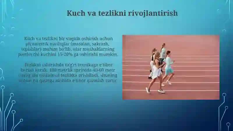 100metrga yugurish texnikasi va usullari 3