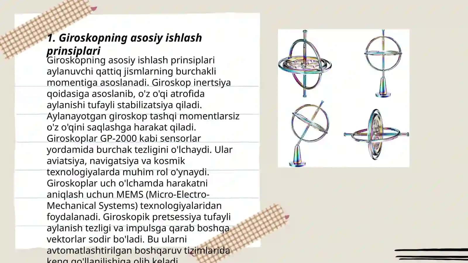 Giroskoplar 3