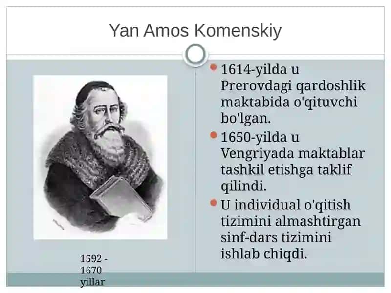G‘arb mamlakati allomalarining o‘qituvchilik kasbiga oid ilk qarashlari 3