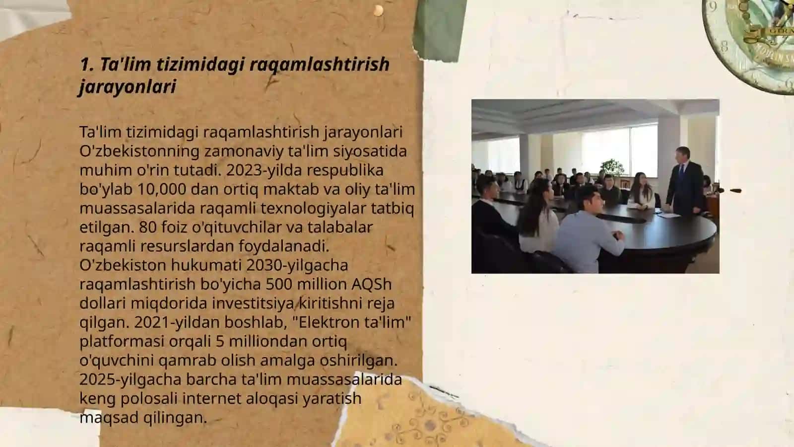 Ta'lim tizimidagi raqamlashtirish jarayonlari 3