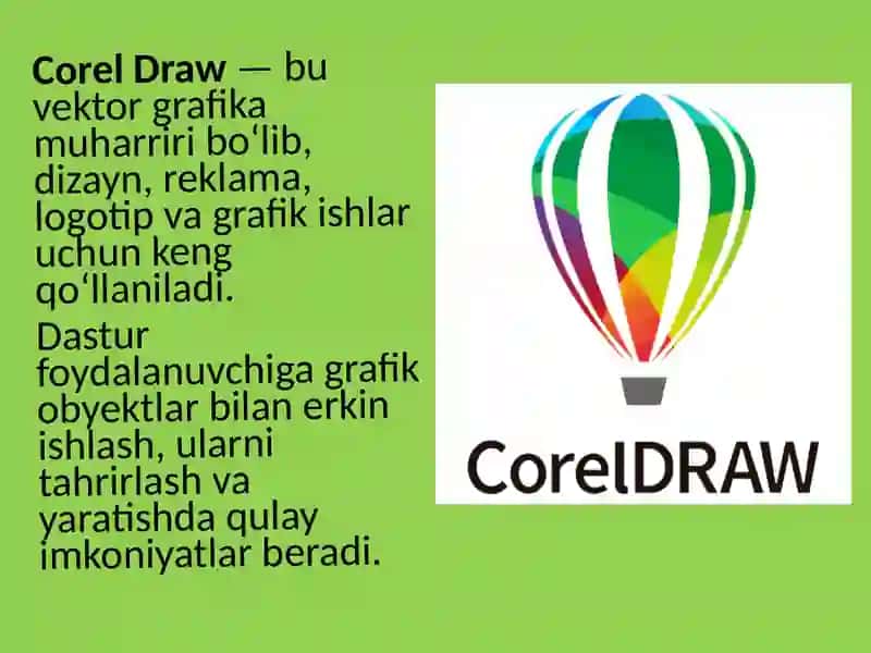 Corel Draw dasturi 3