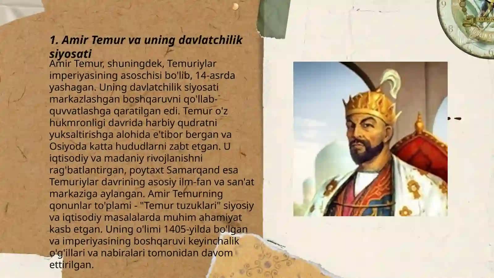 Amir Temur buyuk davlat arbobi 3