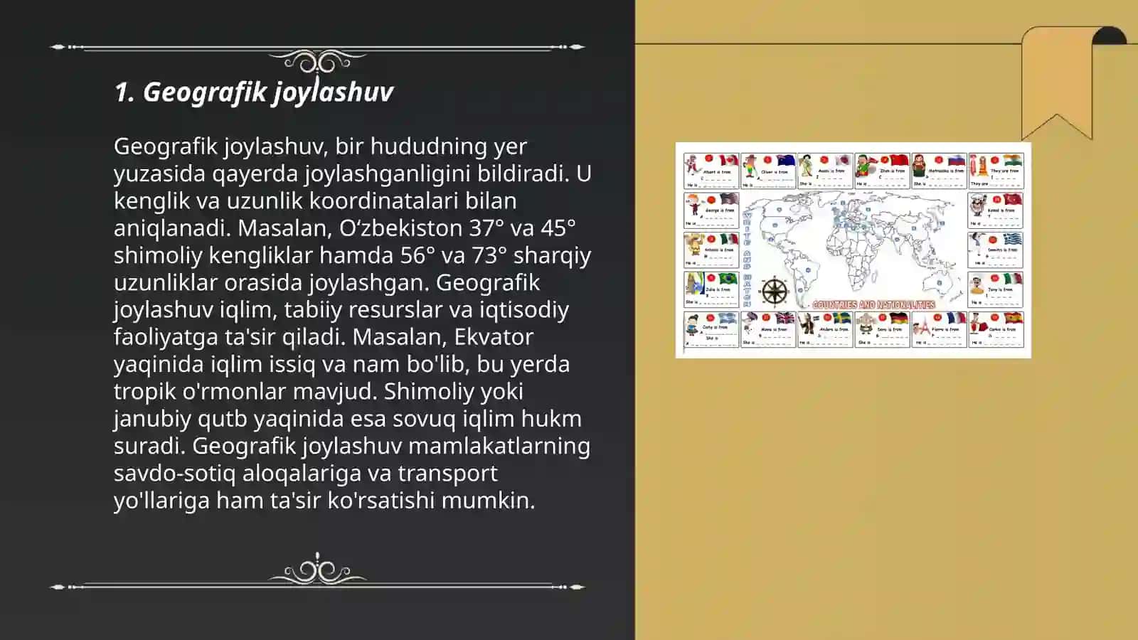 Geografik joylashuv 3