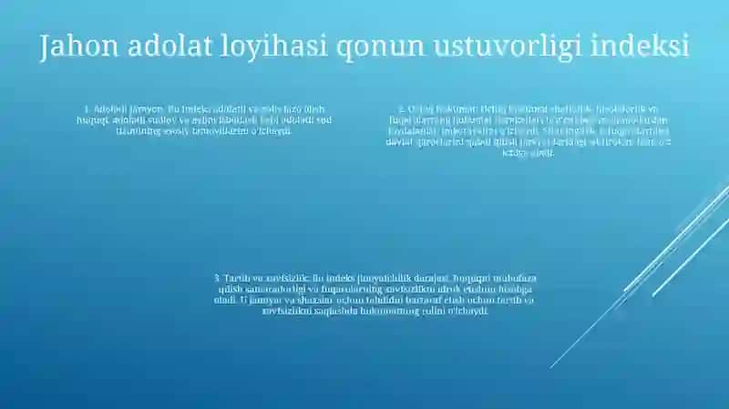 Siyosiy-Huquqiy Sohadagi 10 Ta Ustuvor Xalqaro Reytinglar Va Ko'Rsatgichlar 3
