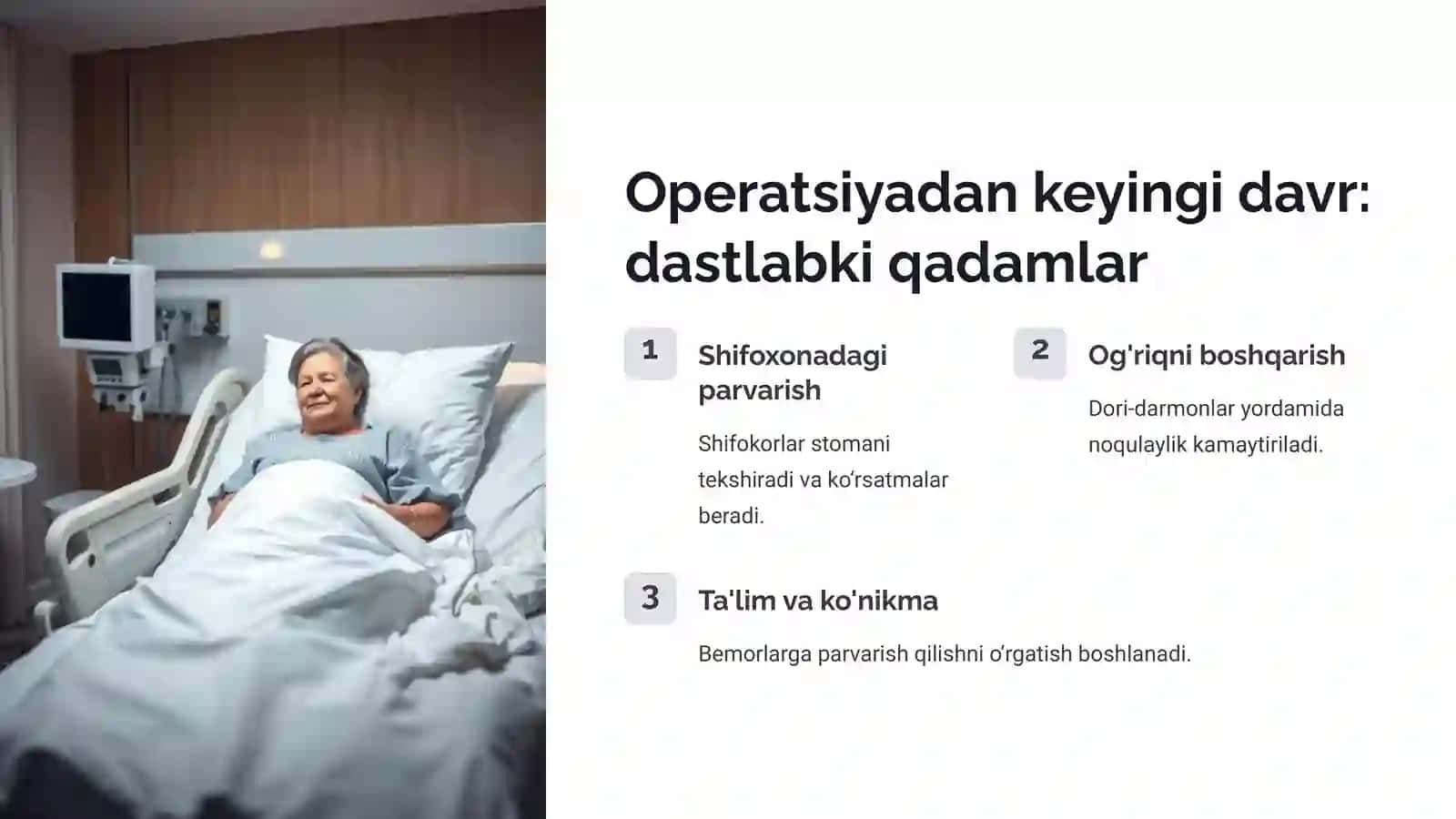 Xirurgik stomani parvarish qilish: Qo'llanma 3