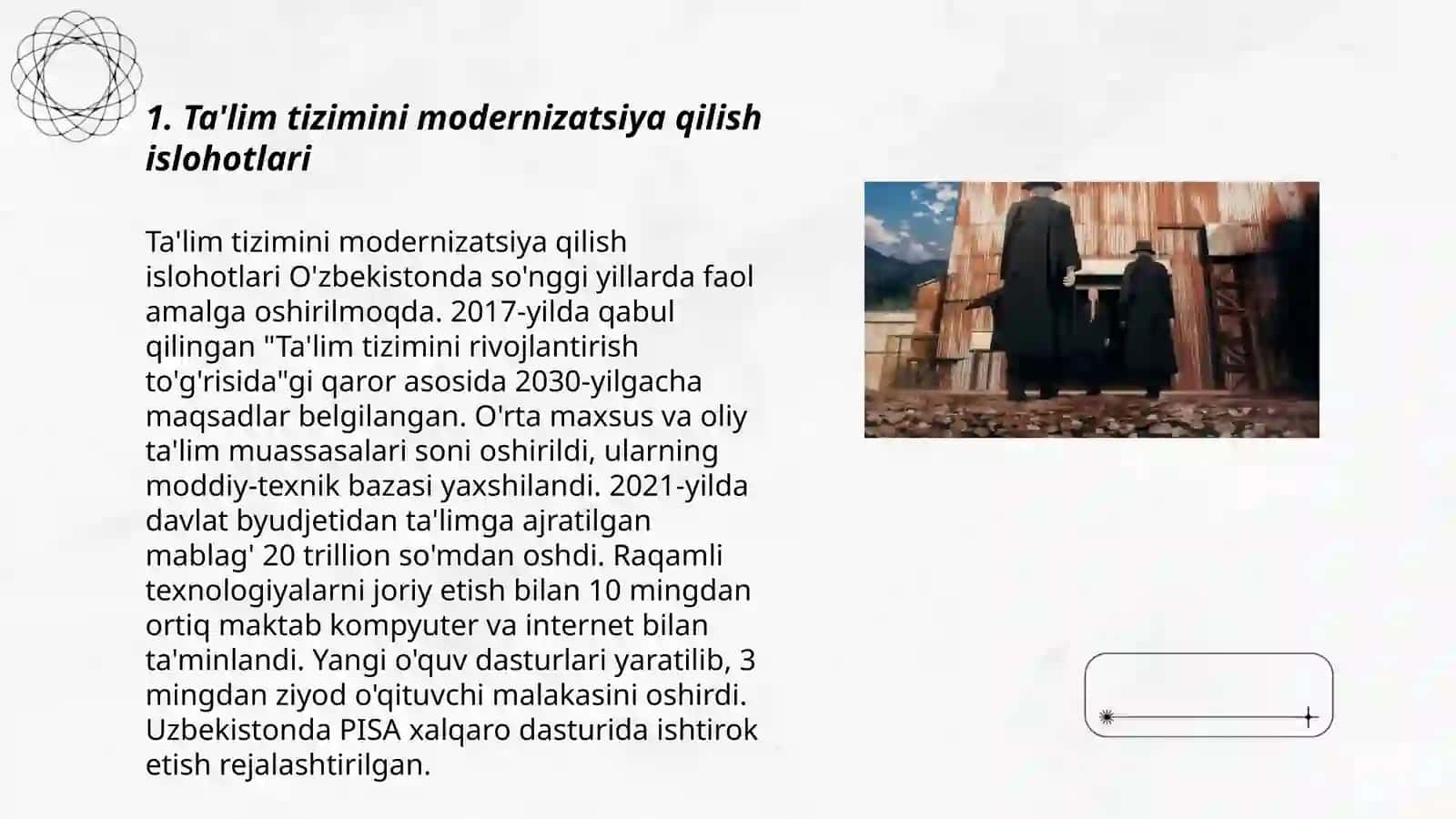 Ta'lim tizimini modernizatsiya qilish islohotlari 3
