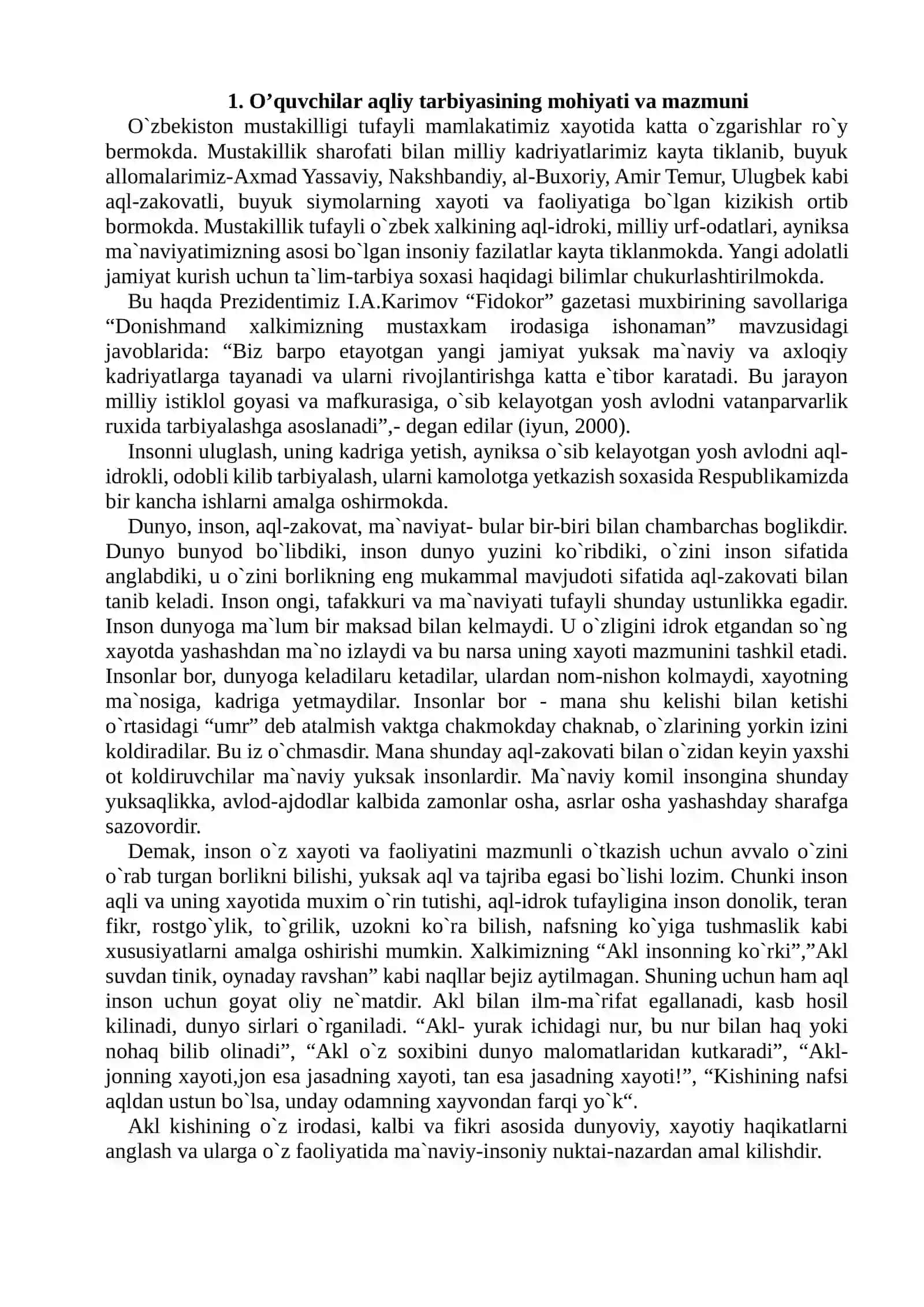 O’quvchilarning aqliy va fuqarolik tarbiyasi 3