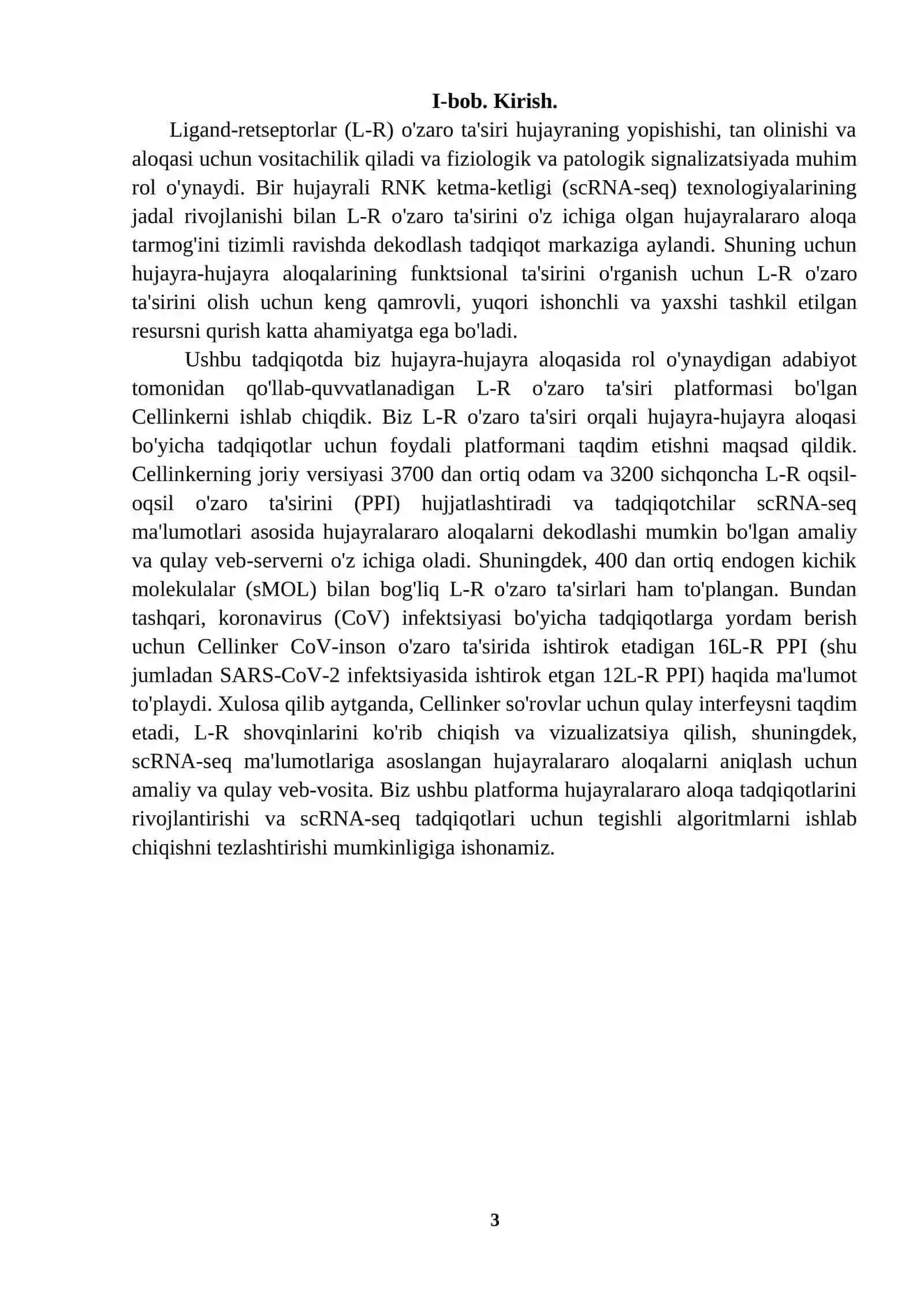Mavzu: Ligand-retseptor bog`lanishlar uchun dasturlar 3