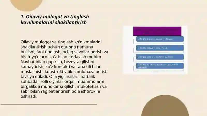 Bolaning oila bilan olib boriladigan ijtimoiy faoliyati 3