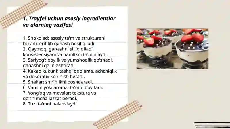 Trayfel tayyorlash 3