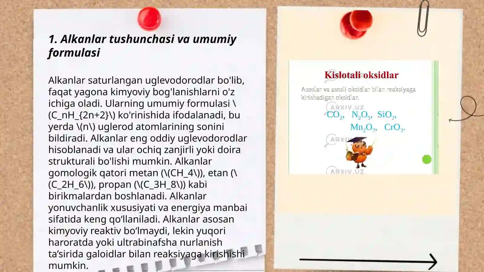 Alkanlar olinishi va xossalari 3