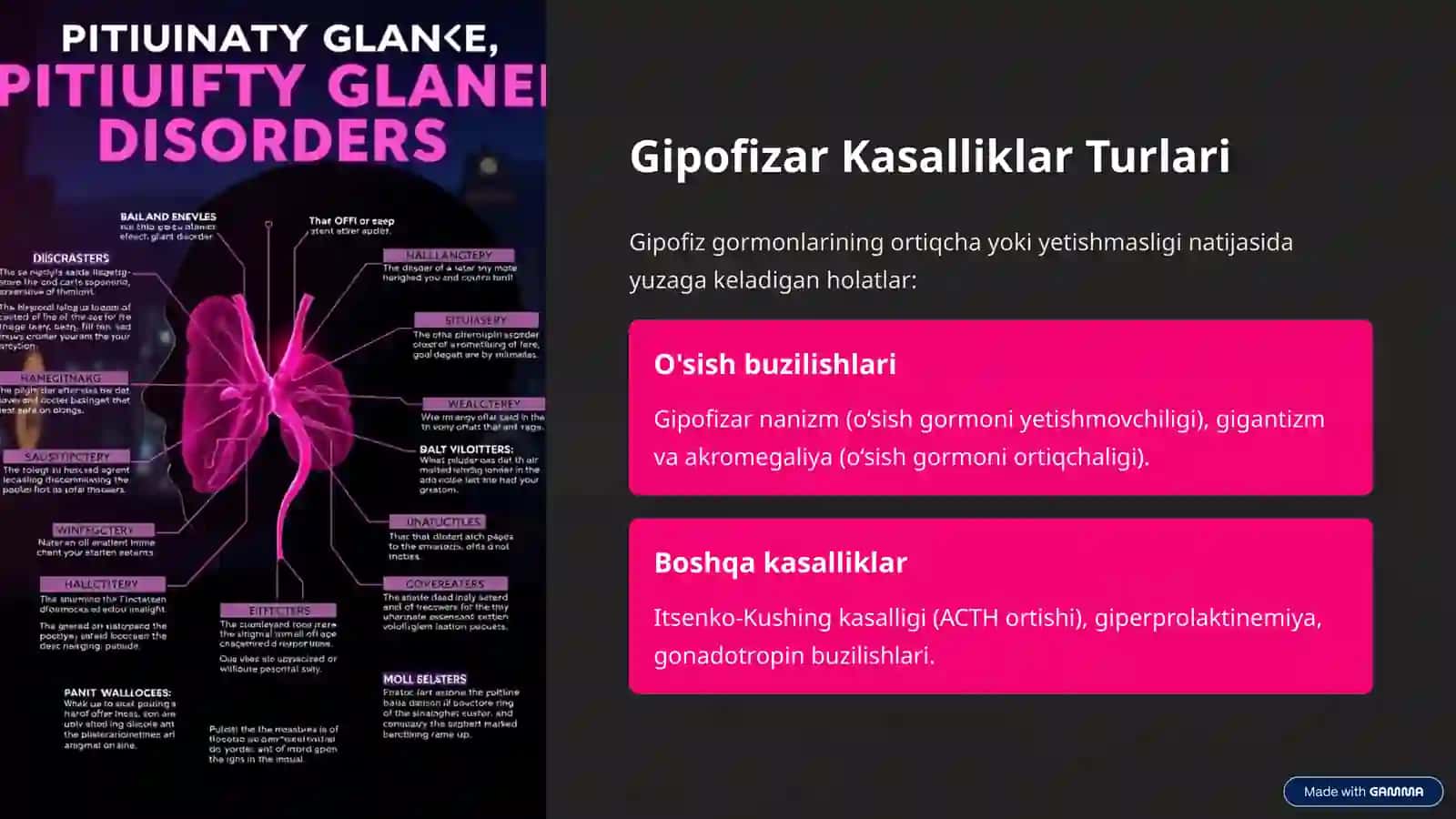 Gipofizar Gormonal Kasalliklar: Tushuncha, Belgilar va Davolash 3