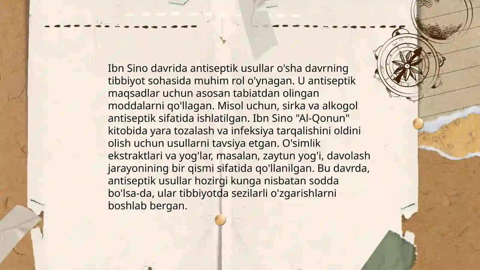 Ibn Sino va Al Roziy davridagi antiseptika va aseptika 3