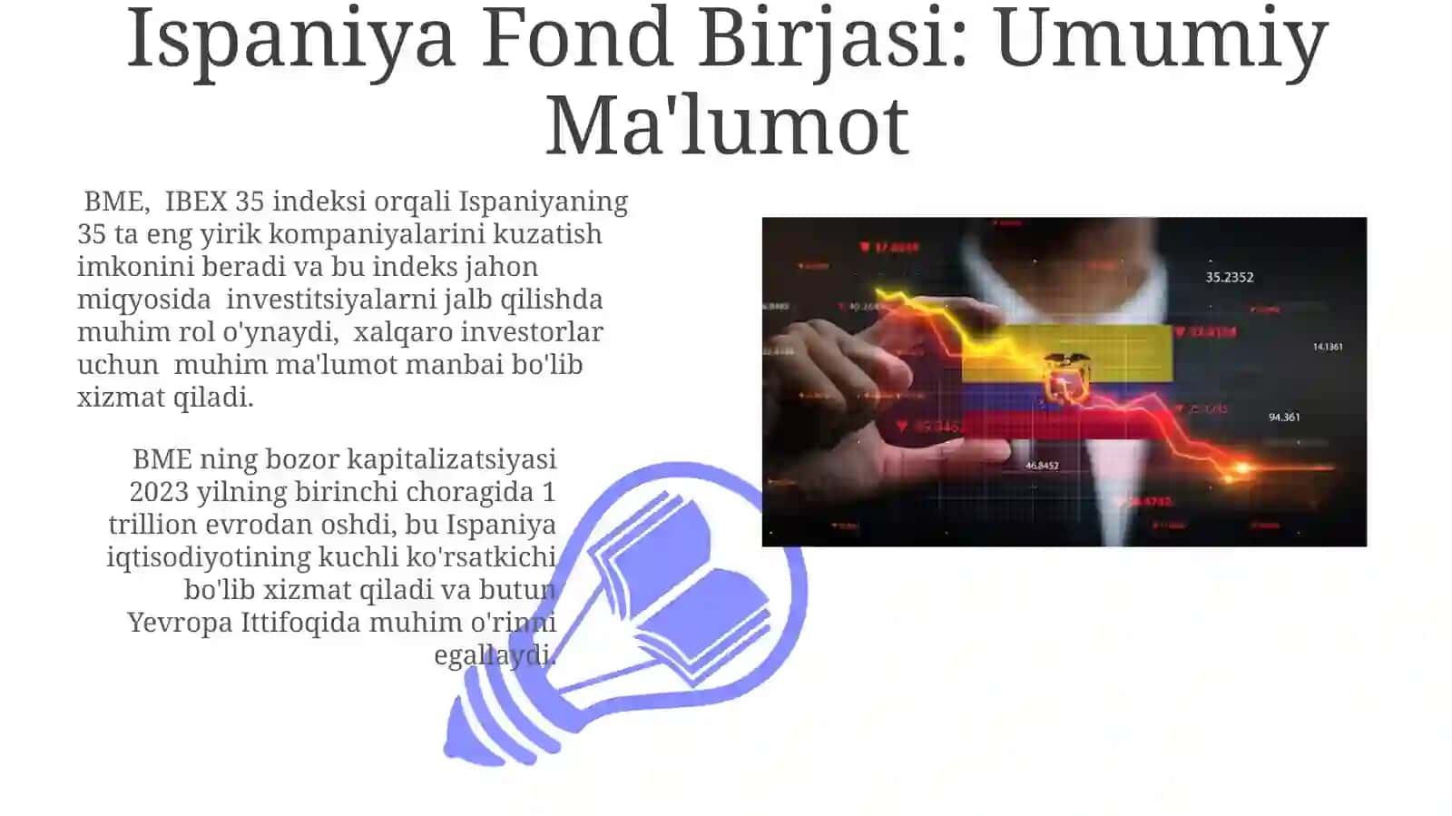 Ispaniya fond birjasi va moliya bozori 3