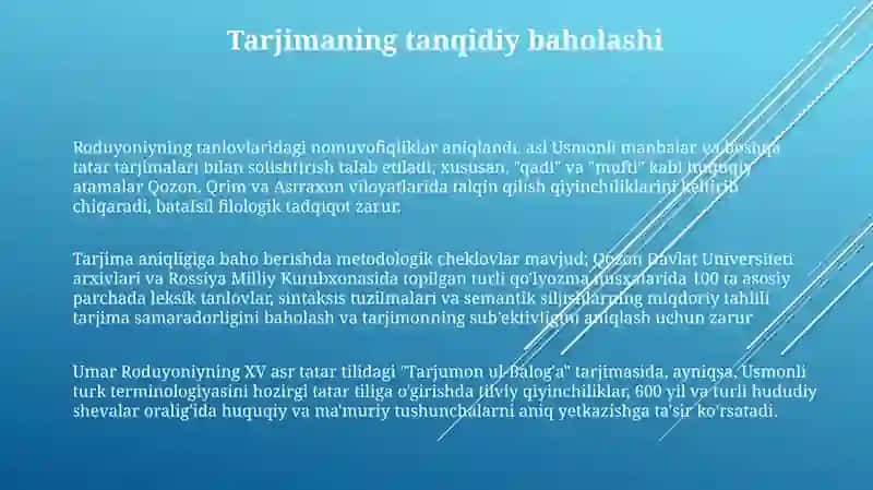 Tarjumon ul-Balog'a 3
