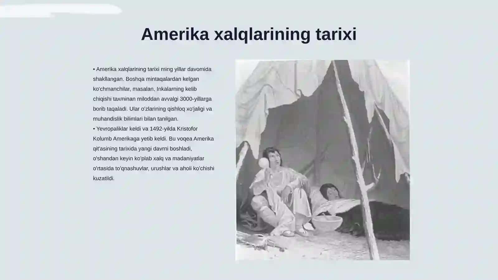 Amerika xalqlari 3