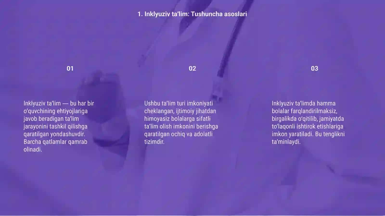 Inklyuziv taʼlim: Tushuncha asoslari 3