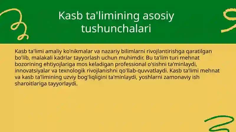 Mehnat va kasb ta'limining uzviy bog'liqligi 3