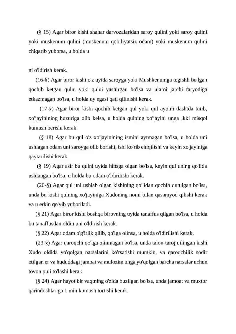XAMURAPPI QONUNLARI 3