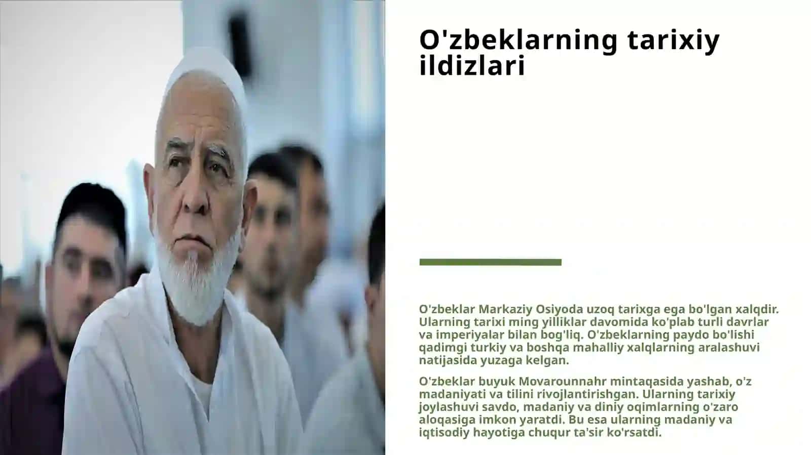 O'ZBEKLAR ISHI 3
