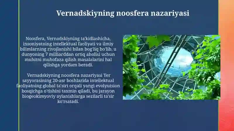 Noosfera tushunchasi va atrof muhit muhofazasi 3