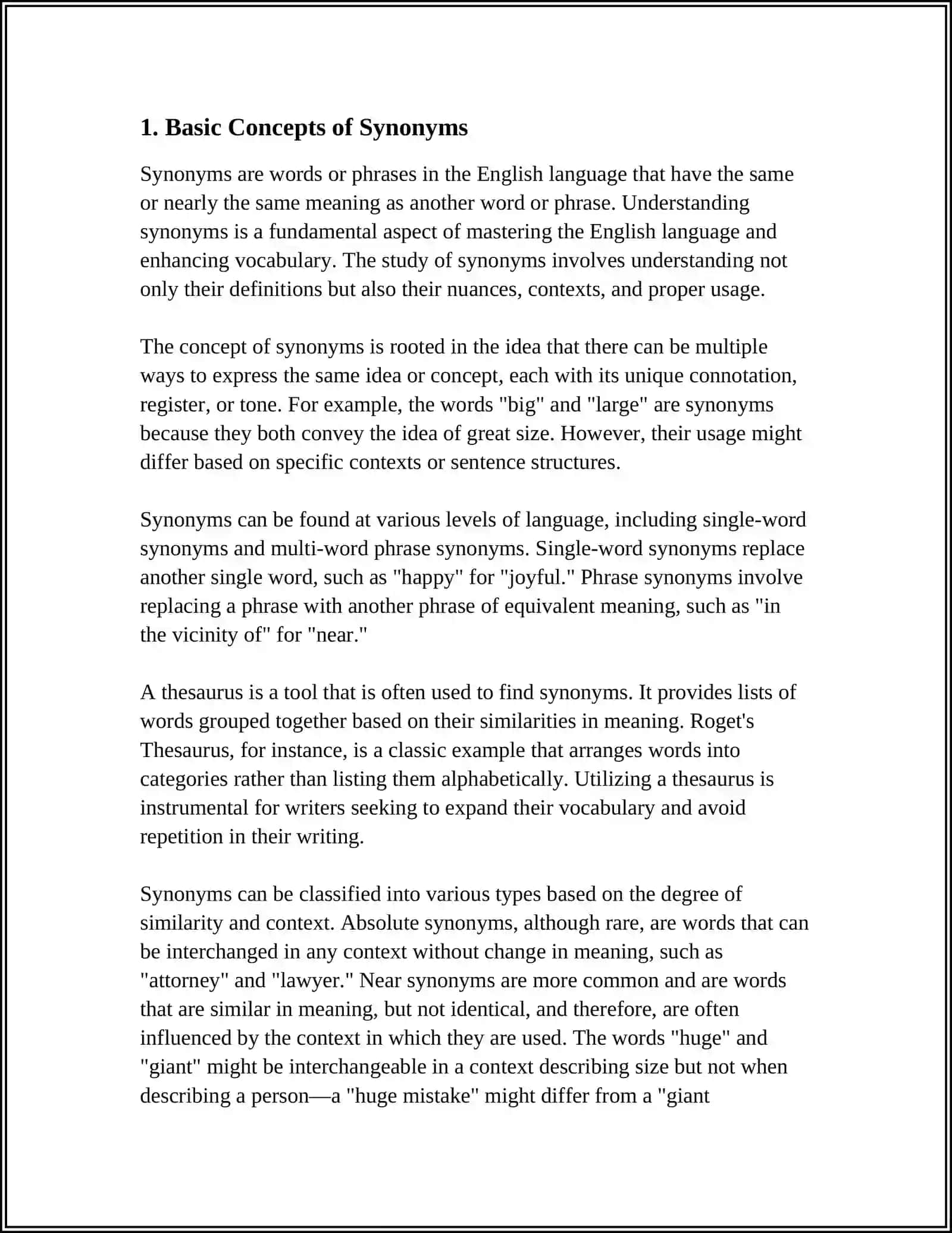SYNONYMS AND ANTONYMS. HOMONYMS AND POLYSEMANTIC WORDS 3