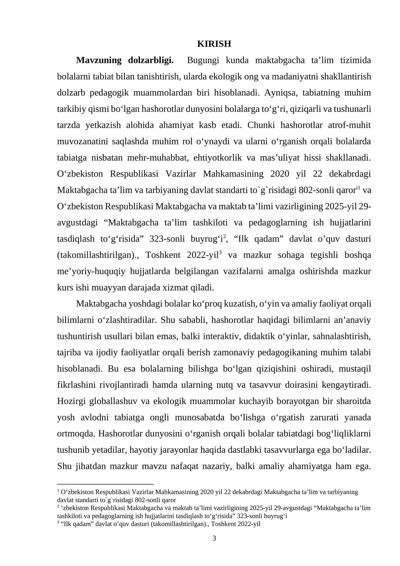 Hashorotlar dunyosini bolalarga qiziqarli tarzda tushuntirish usullari 3
