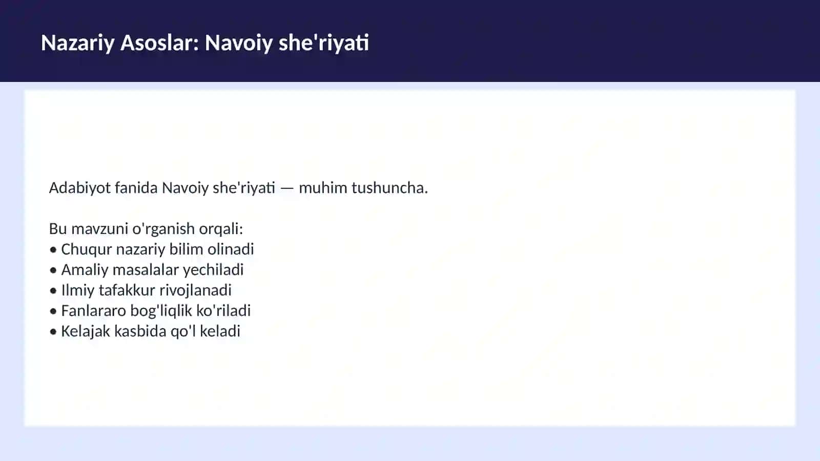 Xamsa dostoni dars ishlanmasi 3