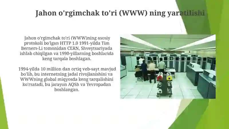Internetning zamonaviy xizmatlari 3