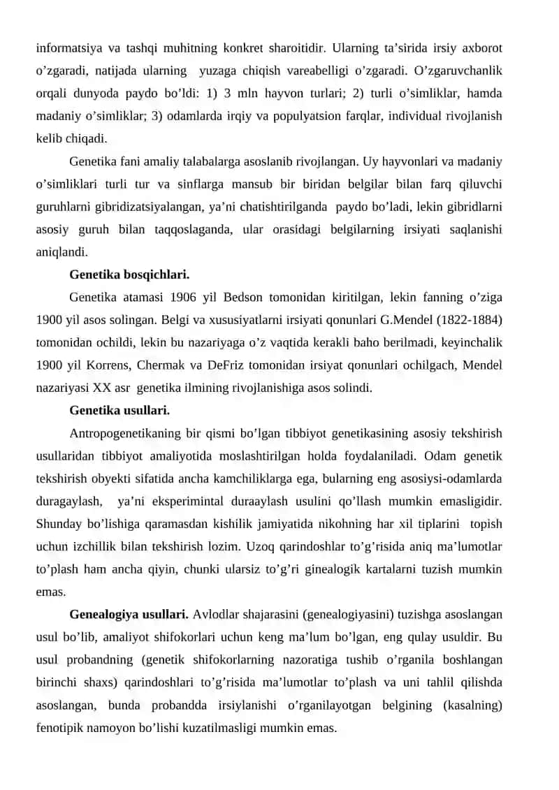 VALEOLOGIK MUAMMOLAR. IRSIYAT VA SALOMATLIK.YAQIN QARINDOSHLAR ORASIDAGI NIKOH 3