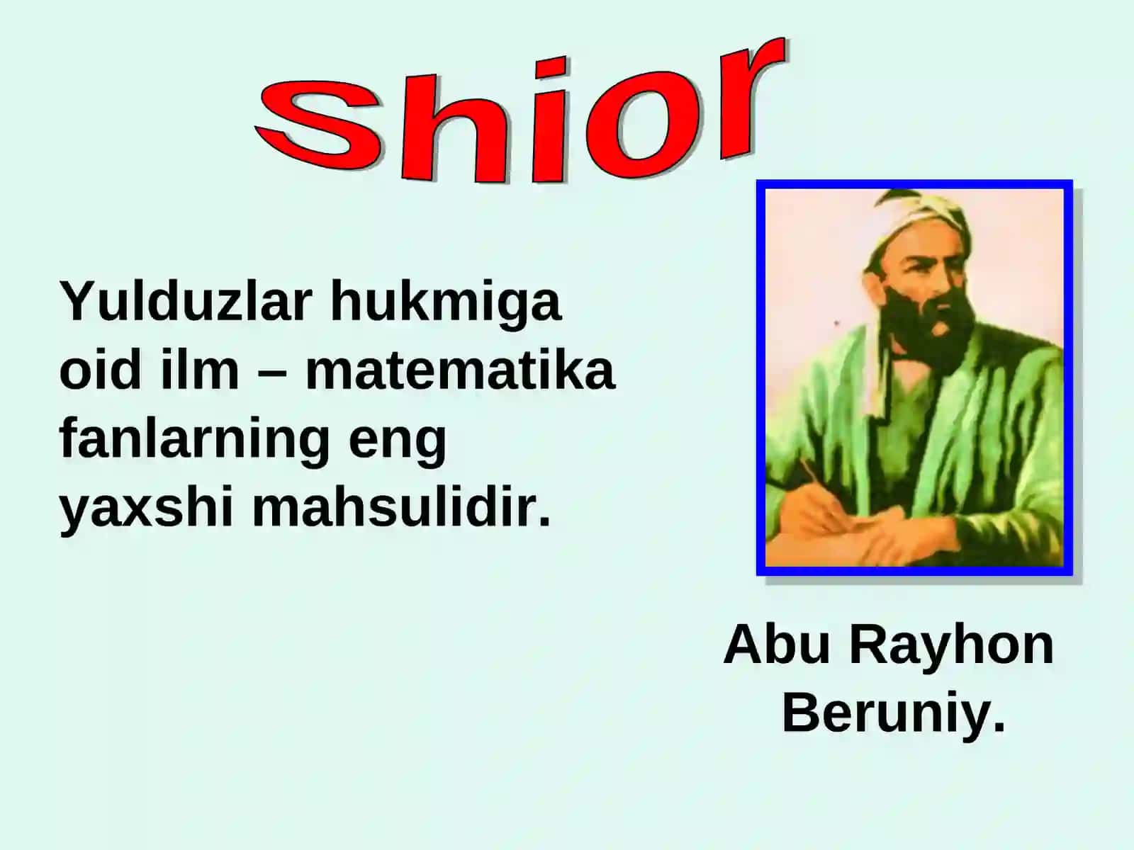 "6 SINFLARDA MATEMATIKA FANIDAN”SONLARNING BESHGA BO’LINISHIGA DOIR MISOLLAR YECHISH” 3